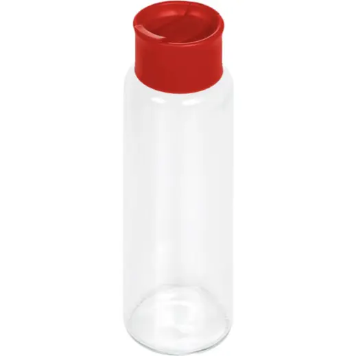 Kooshty Boost Glass Water Bottle Red